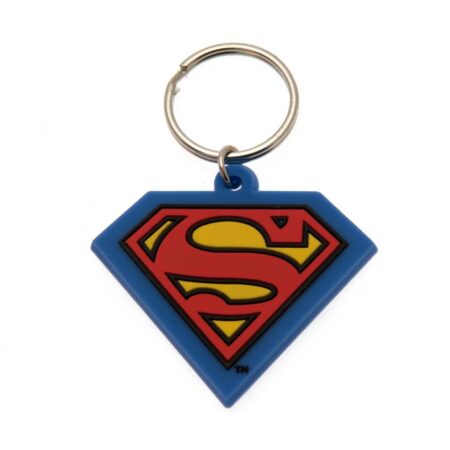 Superman pvc keyring