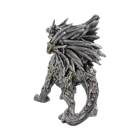 Swordwing Silver Dragon Sword Blade Figurine: 3 - Figures & Collectables By Gift Moments
