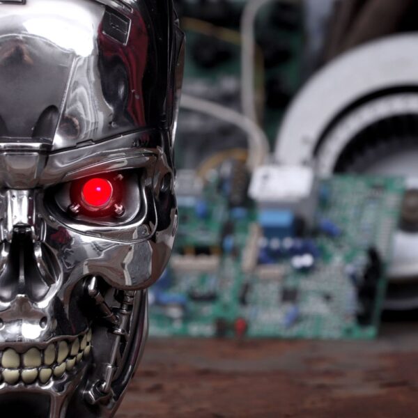 T-800 Terminator Head Wall Mounted Plaque: 2 - Signs & Plaques By Terminator 2