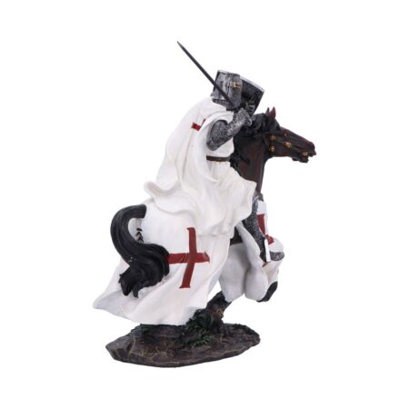 Take to Your Steed Medieval Templar Knight Figurine: 5 - Figurines Medium (15-29cm) By NN Designs