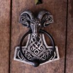 Thors Hammer Door Knocker 15.9cm: 1 - Door Knockers By Gift Moments