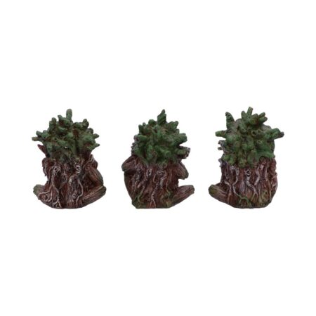 Three wise ents tree spirit figurines 10cm