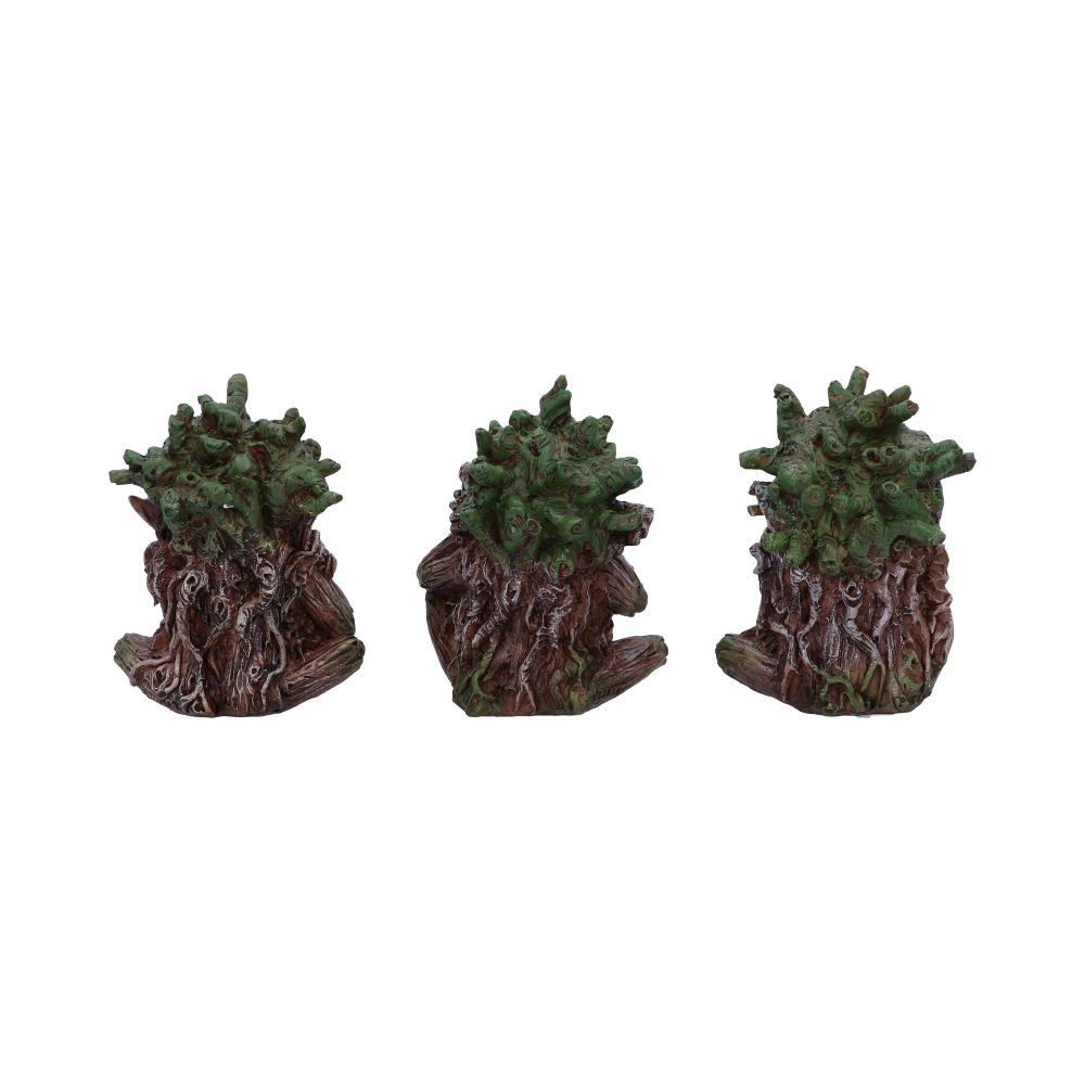 Three wise ents tree spirit figurines 10cm