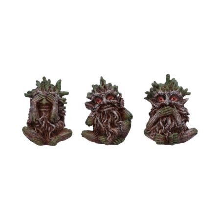 Three wise ents tree spirit figurines 10cm