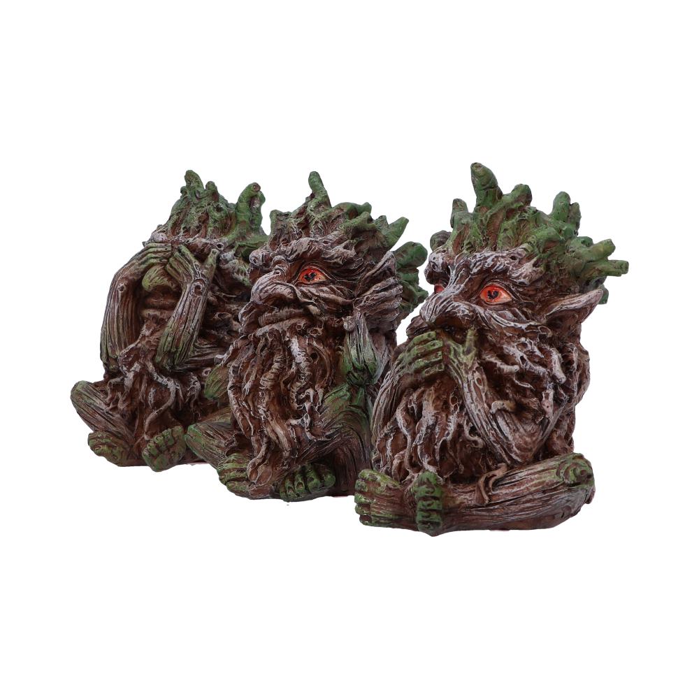 Three wise ents tree spirit figurines 10cm