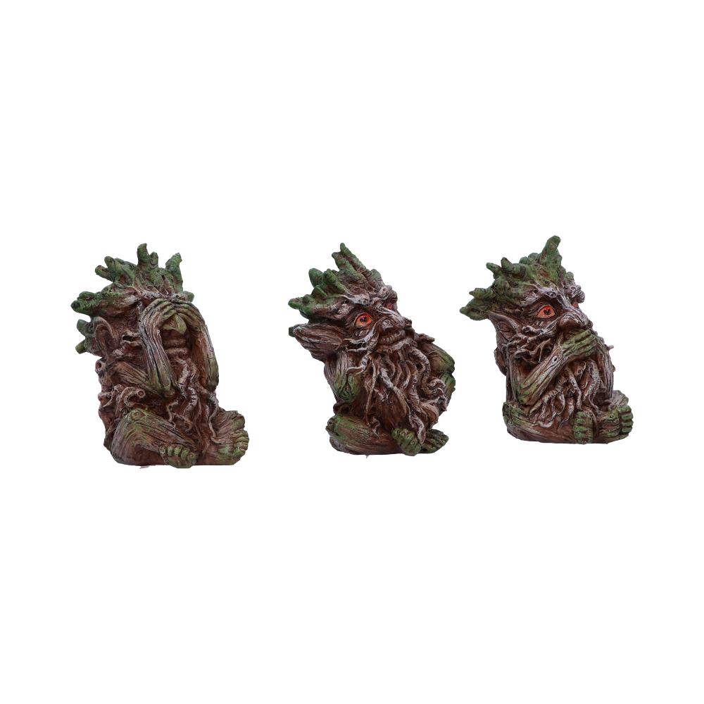 Three wise ents tree spirit figurines 10cm