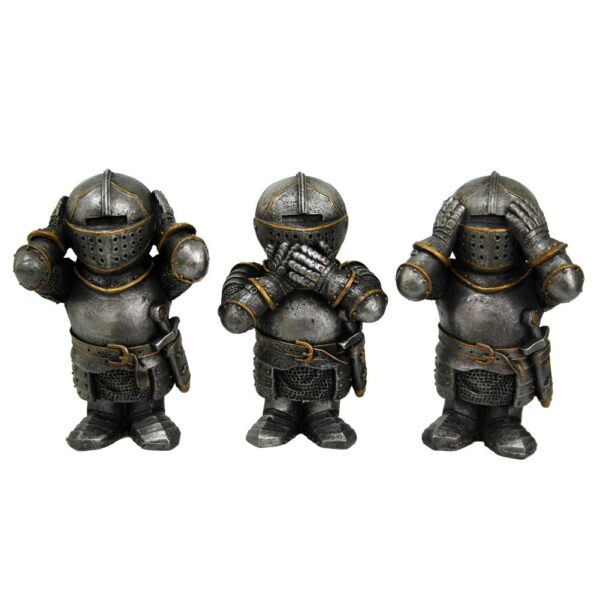 Three Wise Knights Figurine Knight Ornaments: 2 - Figures & Collectables By Gift Moments