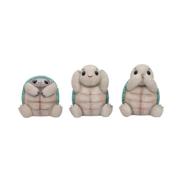 Three Wise Tortoises Figurines: 2 - Figurines Small (Under 15cm) By NN Designs