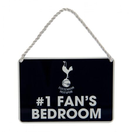 Tottenham Hotspur FC Bedroom Sign No1 Fan: 2 - Bedroom By Tottenham Hotspur