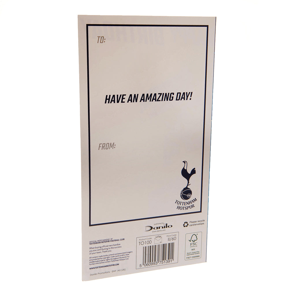 Tottenham hotspur fc birthday card