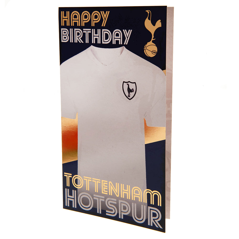 Tottenham Hotspur FC Retro Shirt Birthday Card: 2 - Greeting Cards By Tottenham Hotspur