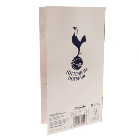 Tottenham Hotspur FC Retro Shirt Birthday Card: 4 - Greeting Cards By Tottenham Hotspur