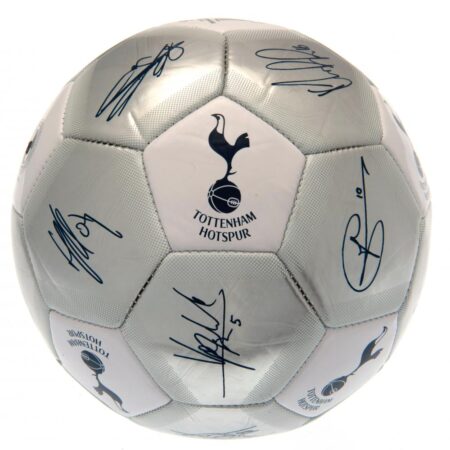 Tottenham Hotspur FC Sig Silver Football: 3 - Balls By Tottenham Hotspur
