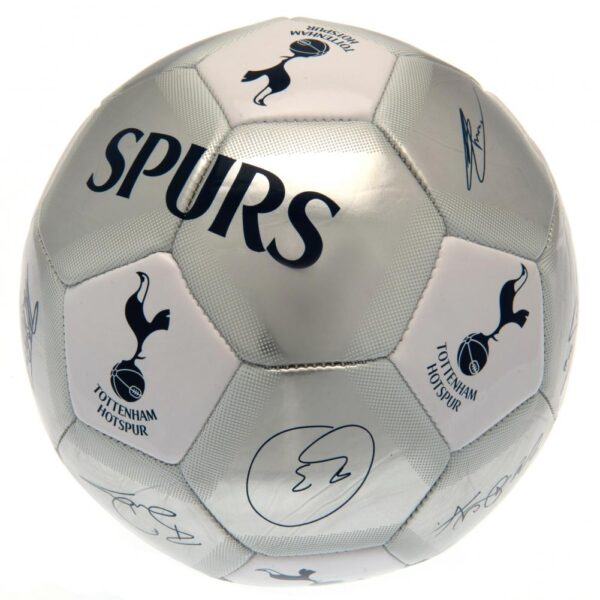 Tottenham Hotspur FC Sig Silver Football: 1 - Balls By Tottenham Hotspur