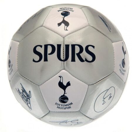 Tottenham Hotspur FC Sig Silver Football: 2 - Balls By Tottenham Hotspur