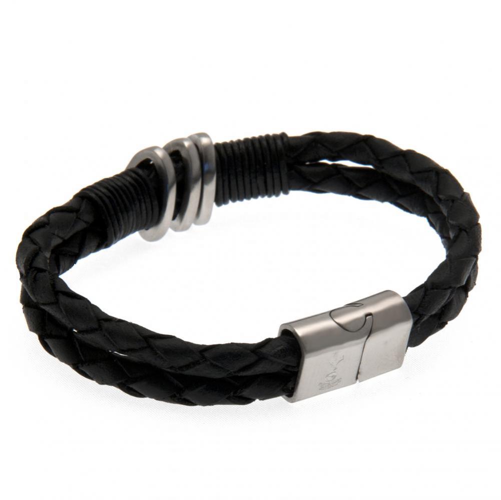 Tottenham Hotspur FC Leather Bracelet: 1 - Jewellery By Tottenham Hotspur