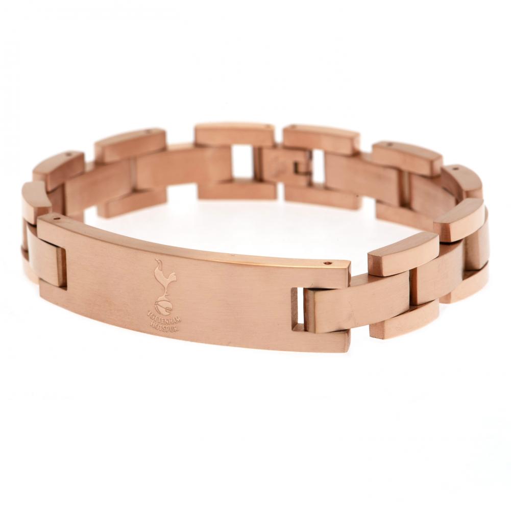 Tottenham Hotspur FC Rose Gold Plated Bracelet: 2 - Jewellery By Tottenham Hotspur