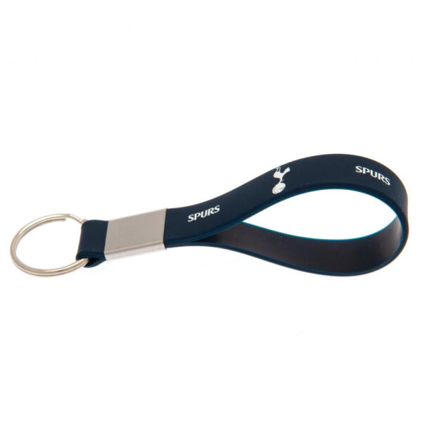 Tottenham Hotspur FC Navy Silicone Keyring: 1 - Keyrings By Tottenham Hotspur