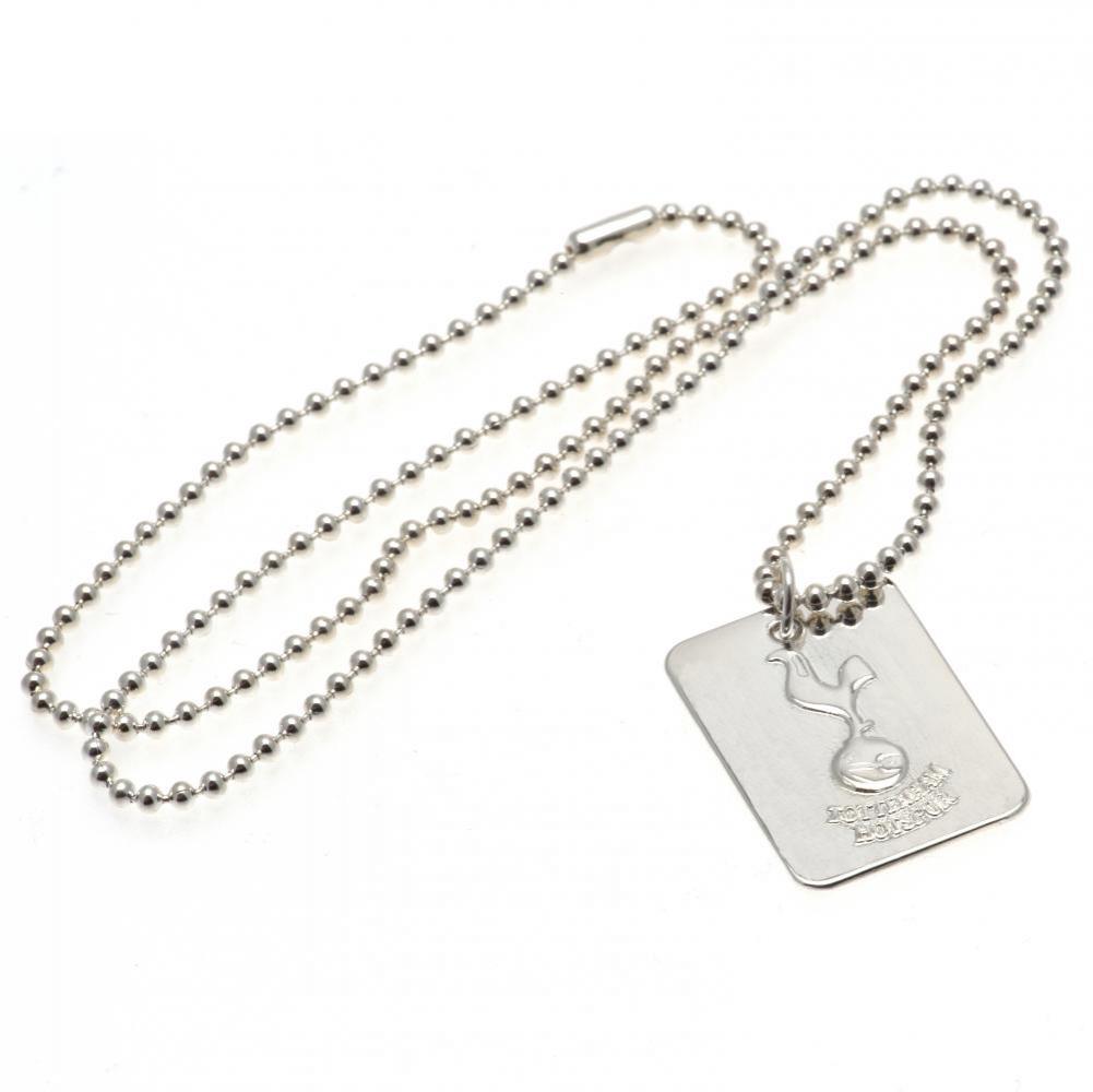 Tottenham Hotspur FC Silver Plated Dog Tag & Chain: 3 - Jewellery By Tottenham Hotspur