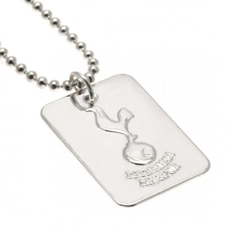 Tottenham Hotspur FC Silver Plated Dog Tag & Chain: 2 - Jewellery By Tottenham Hotspur