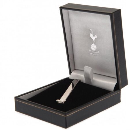 Tottenham hotspur fc silver plated tie slide