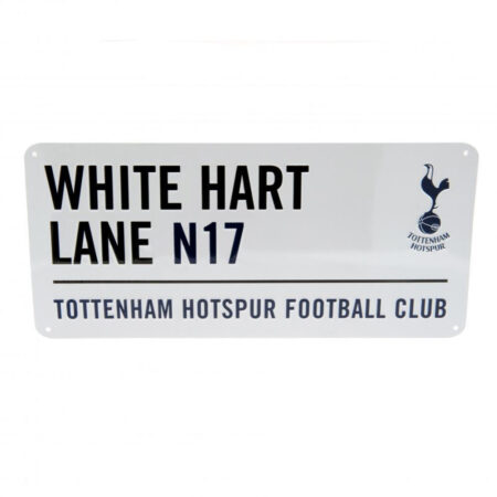 Tottenham Hotspur FC White Street Sign: 1 - Signs & Plaques By Tottenham Hotspur