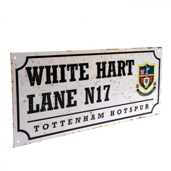 Tottenham Hotspur FC Retro Street Sign: 2 - Signs & Plaques By Tottenham Hotspur