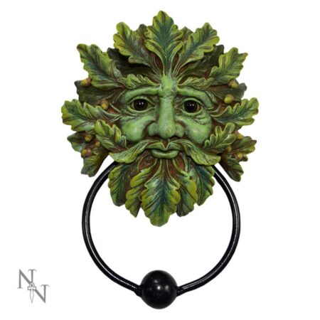 Tree spirit green man door knocker