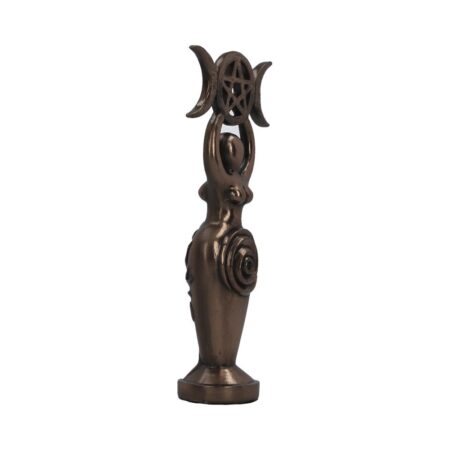 Triple Goddess Figurine Bronzed Wiccan Idol Ornament: 4 - Figures & Collectables By Gift Moments