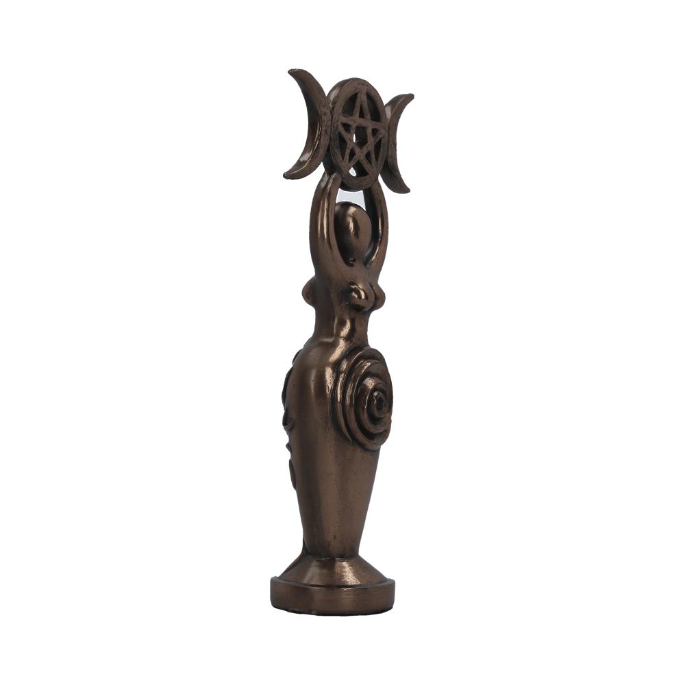 Triple Goddess Figurine Bronzed Wiccan Idol Ornament: 4 - Figures & Collectables By Gift Moments