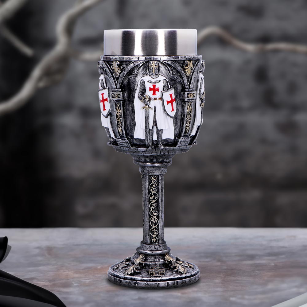 Valiant Medieval Knight Architectural Goblet: 1 - Goblets & Chalices By Gift Moments