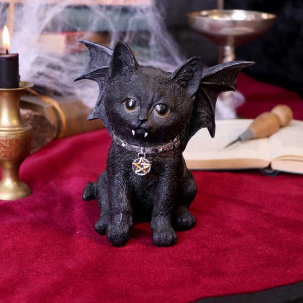 Vampuss 16cm Black Bat Cat Figurine: 1 - Figures & Collectables By Gift Moments