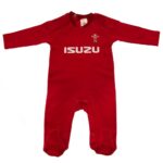 Wales RU Sleepsuit 9/12 mths PS: 1 - Baby Clothing By Gift Moments