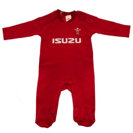 Wales RU Sleepsuit 9/12 mths PS: 1 - Baby Clothing By Gift Moments
