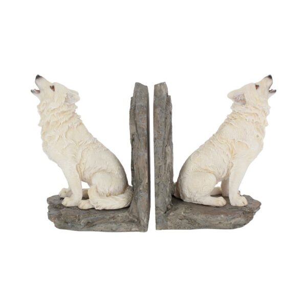 Wardens of the North White Wolf Bookends: 2 - Bookends By Gift Moments