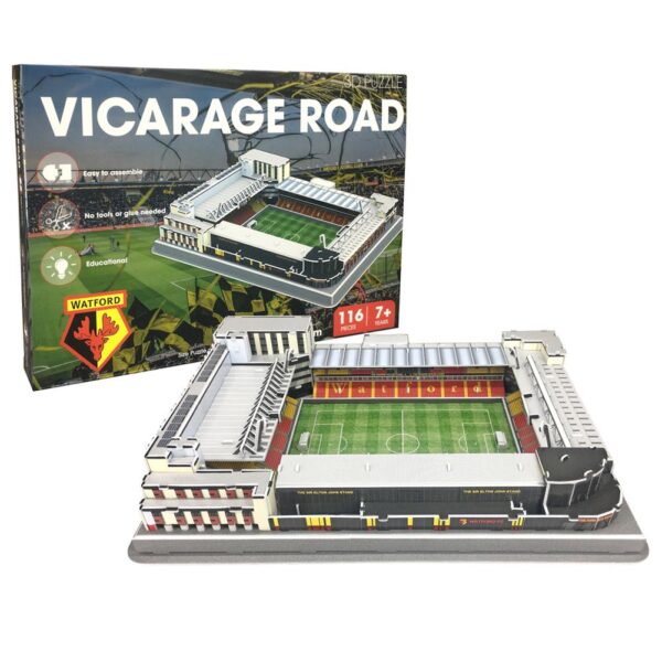 Watford FC 3D Stadium Puzzle: 1 - Puzzles & Games By Watford