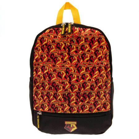 Watford FC Multi Crest Junior Backpack: 1 - Bags By Watford