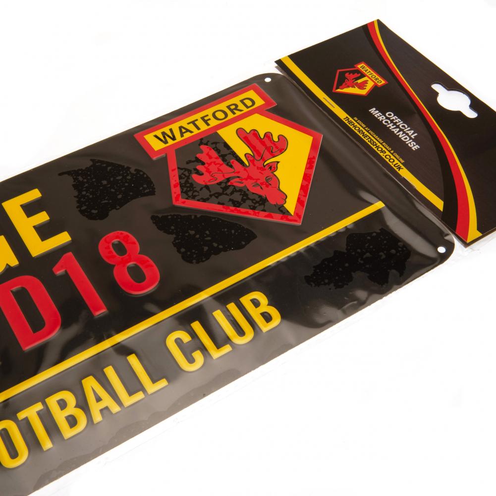 Watford FC Colour Street Sign: 4 - Signs & Plaques By Watford