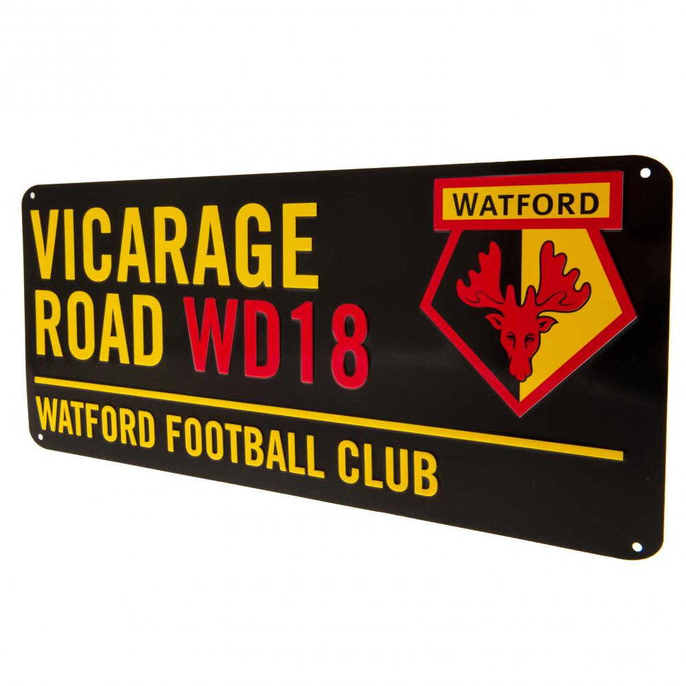 Watford FC Colour Street Sign: 3 - Signs & Plaques By Watford