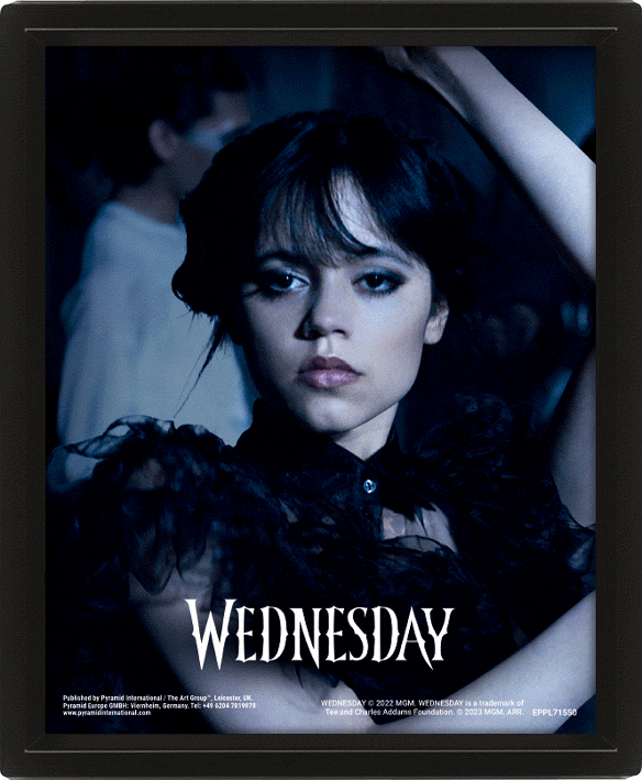 Wednesday Goo Goo Muck Framed 3D Picture: 1 - Framed Prints By Wednesday