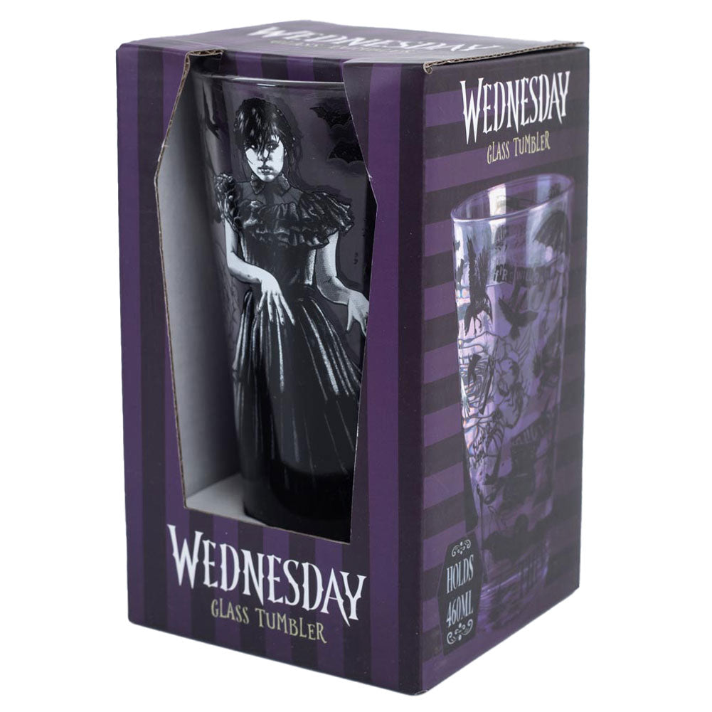 Wednesday Large Glass: 1 - Highball Glasses By Gift Moments