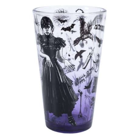 Wednesday Large Glass: 3 - Highball Glasses By Gift Moments