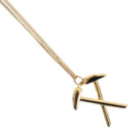 West Ham United FC 18ct Gold Plated on Silver Pendant & Chain: 1 - Necklaces By West Ham United