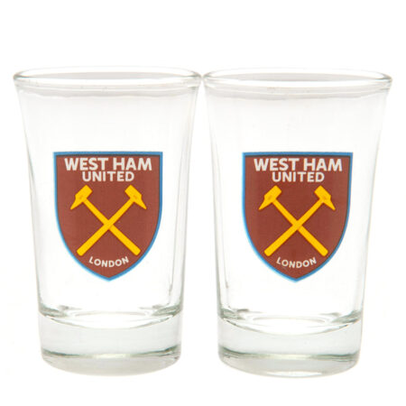 West Ham United FC Shot Glass Set: 1 - Glassware By West Ham United