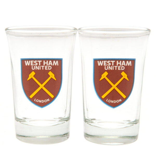 West Ham United FC Shot Glass Set: 1 - Glassware By West Ham United