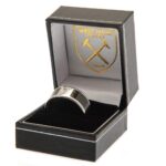 West Ham United FC Carbon Fibre Ring Small: 1 - Jewellery By West Ham United