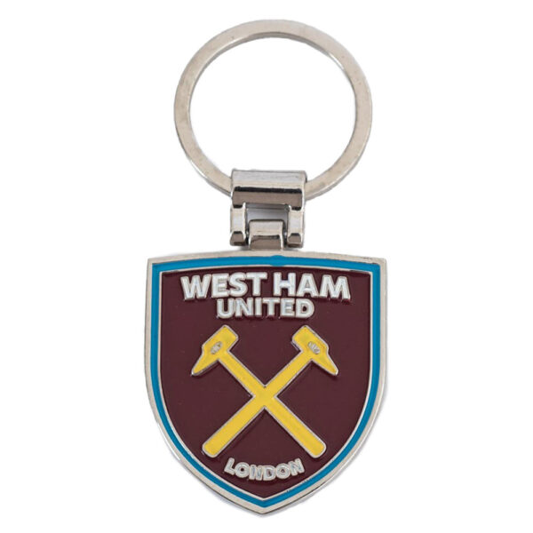 West Ham United FC Executive Crest Keyring: 2 - Keyrings By West Ham United