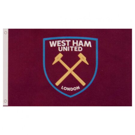 West Ham United FC Core Crest Flag: 2 - Flags & Banners By West Ham United
