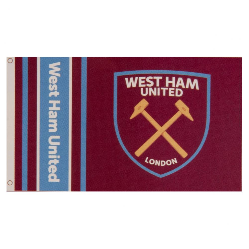 West Ham United FC Wordmark Flag: 2 - Flags & Banners By West Ham United