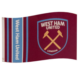 West Ham United FC Wordmark Flag: 1 - Flags & Banners By West Ham United